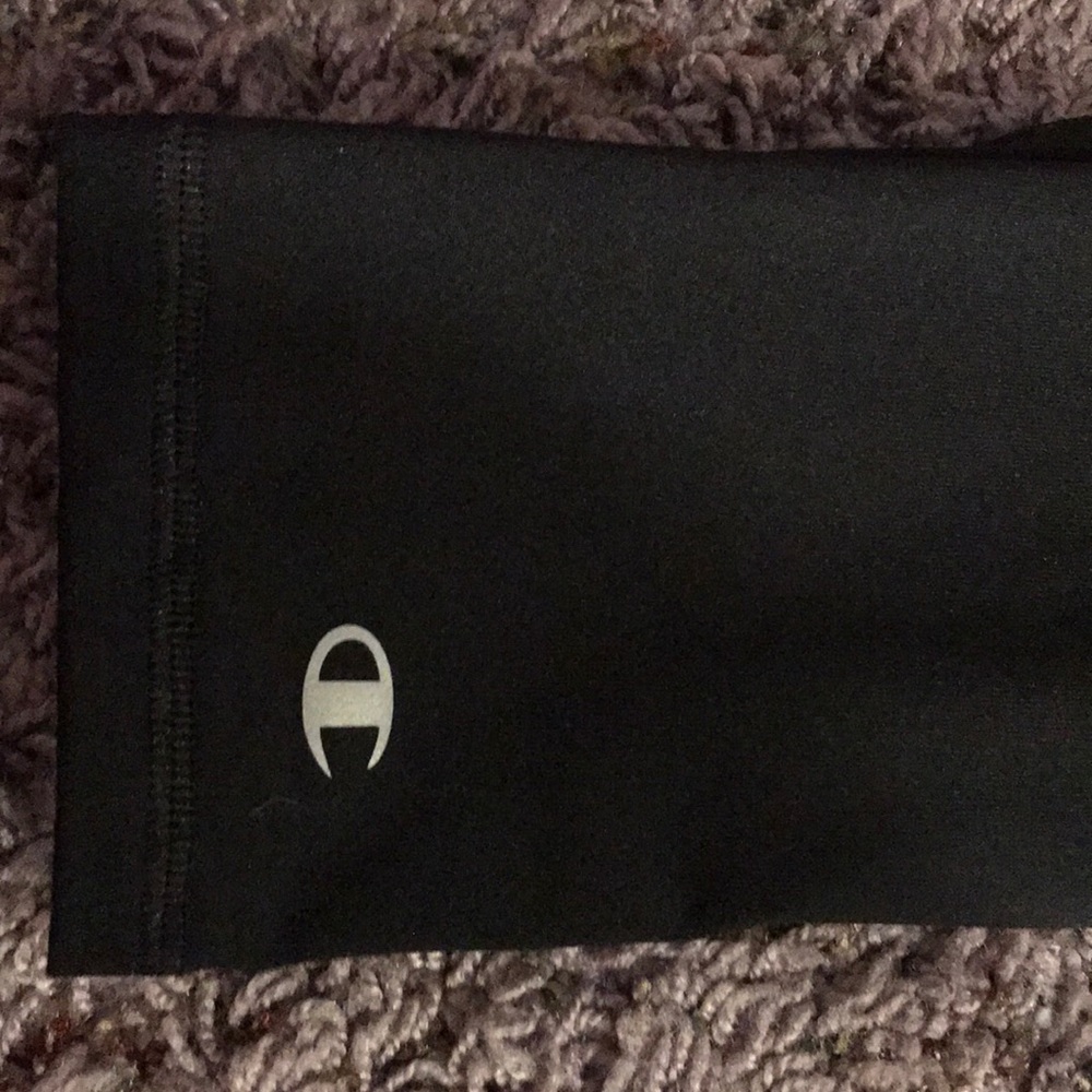 black champion leggings